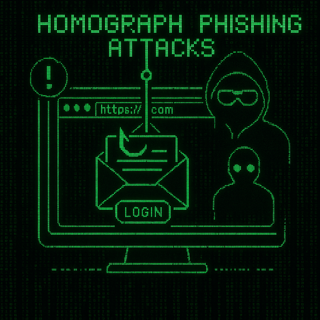 IDN Homograph Phishing Attack Illustration